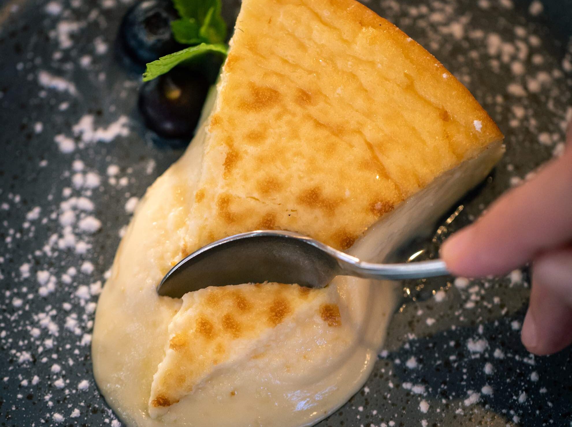 Tarta de queso al horno